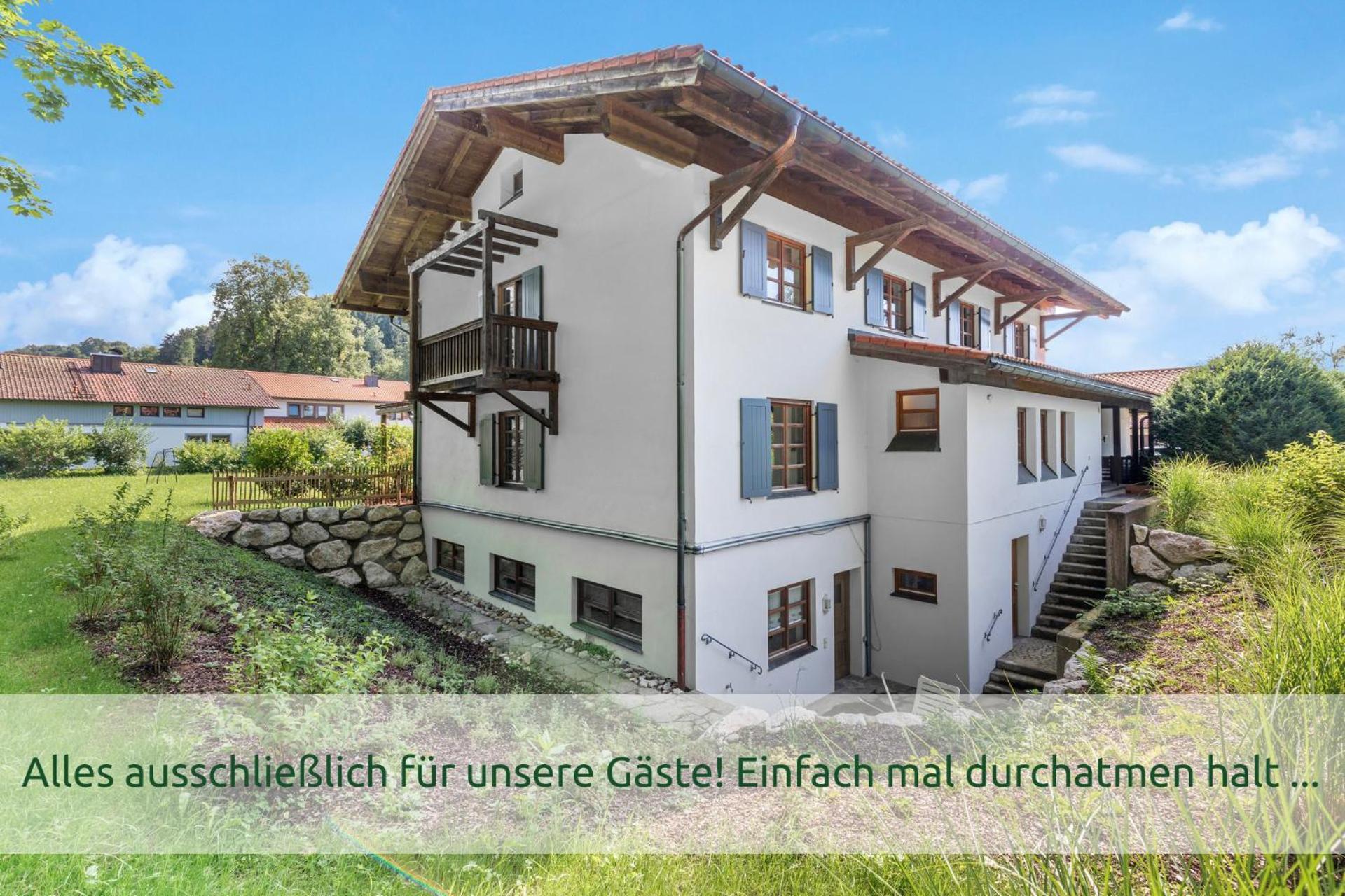 Luxus-Villa Mit Indoorpool, Sauna & Offenem Kamin Siegsdorf Exterior foto